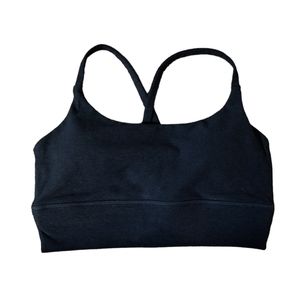 Black Vuori Long Line Elevation Bra - Size Medium **Suggested To Size Up**